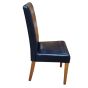 Black Barcelona Leather Dining Chair (T11)