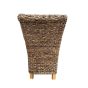 Set of 2 Light Rattan Rollback Chairs
