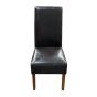Brown Madrid Leather Dining Chair
