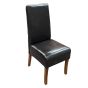 Brown Madrid Leather Dining Chair