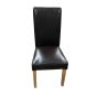 Brown Barcelona Leather Dining Chair