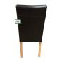 Brown Barcelona Leather Dining Chair