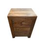 Cube Natural 3 Drawer Chest