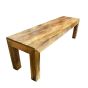 Ex Display Light Dakota Mango Wood 150cm Bench - One Available