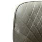 Ex Display Henley Velvet French Grey Dining Chair - One Available