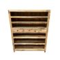 Ex Display Light Mango Wood Shoe Cabinet (T510) - One Available