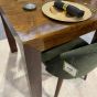 Ex Display Dakota Mango Wood 80cm Dining Table - One Available