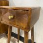 Ex Display Geo Mango Lamp Table - One Available