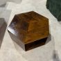 Ex Display Geo Mango Hexagon Coffee Table - One Available
