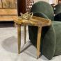 Ex Display Scandi Mango Sofa End Table - One Available