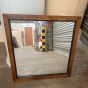 Ex Display Vintage Square 90cm Mirror - One Available