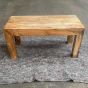 Ex Display Light Dakota Mango Wood 90cm Bench - One Available