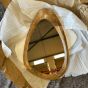 Ex Display Scandi Mango 50cm Curved Mirror - One Available
