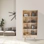 Light Vintage Mango 85cm Bookcase - In Stock