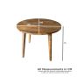 Light Vintage Mango 100cm Round Dining Table & 4 Milan Dining Chairs (3 Colours) - Due 5th May