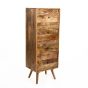 Geo Light Mango Tall Chest