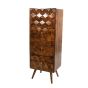 Geo Mango Tall Chest