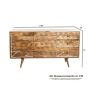 Geo Light Mango 140cm Sideboard