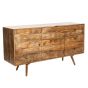 Geo Light Mango Large Sideboard