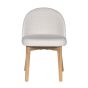 Zena CRIB5 Cream Oak Chair (Light Legs)