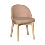 Nordic CRIB5 Taupe Oak Chair (Light Leg) - In Stock