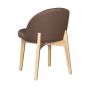 Zena CRIB5 Truffle Oak Chair (Light Leg) - In Stock