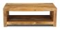 Light Mango Wood Open Coffee Table