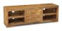 Light Mango Wood 2 Drawer Media Unit