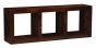 Mango Wood Triple Bookshelf