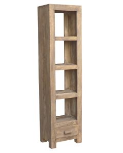 Cuba Mango - Natural - Slim Jim Bookcase - Due 25th July
