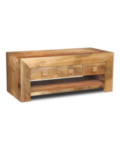 Light Dakota 6 Drawer Coffee Table