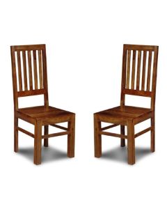 Set of 2 Cube Dining Chairs