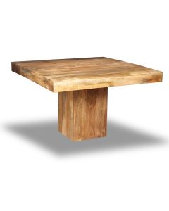 Light Dakota 120cm Cube Dining Table