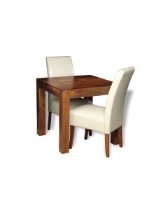 Small Dakota Dining Table & 2 Madrid Chairs : Madrid - Cream