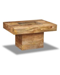 Light Dakota Small Pebble Coffee Table - In Stock