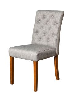 Milan Button Fabric Chair