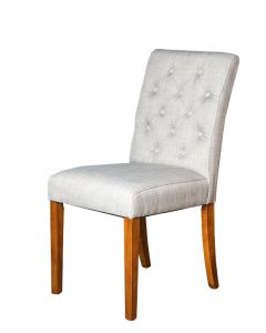 Milan Button Fabric Chair