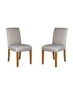 Set of 2 Milan Fabric Chairs