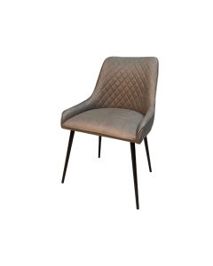 Henley Faux Leather Dining Chair - In Stock