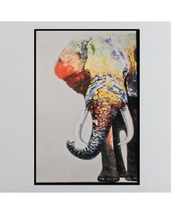 Abstract Elephant Wall Art - Small - In Stock