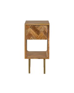 Block Light Mango Side Table