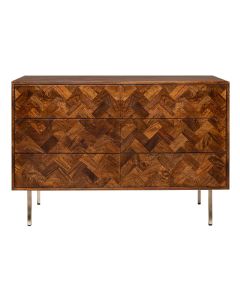 Block Mango Chest of Drawers - In Stock
