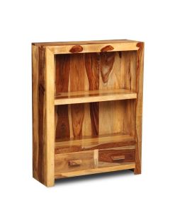 Cuba Light 2 Drawer Bookcase