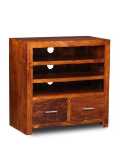 Cube 3 Shelf Media Unit - In Stock