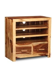 Cuba Light 3 Shelf Media Unit - In Stock