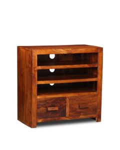 Cuba 3 Shelf Media Unit - In Stock