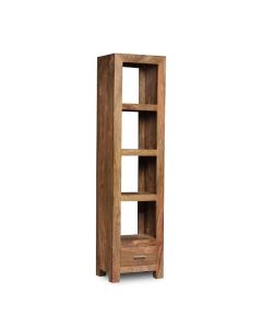 Cube Natural Slim Jim Bookcase - In Stock