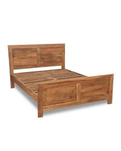 Cube Natural Double Bed