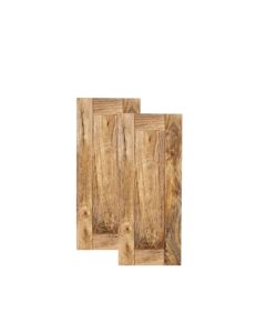 Mango Wood Corner Unit Door Pack - In Stock