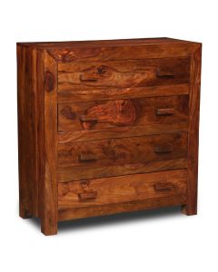 Cuba 4 Drawer Chest - In Stock